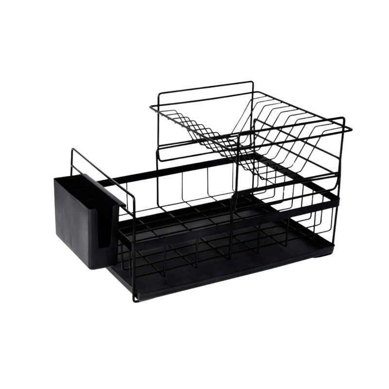 Escurridor de Platos Modular de 2 Niveles en Acero Lumax Escurridor de Platos Modular de 2 Niveles en Acero Lumax