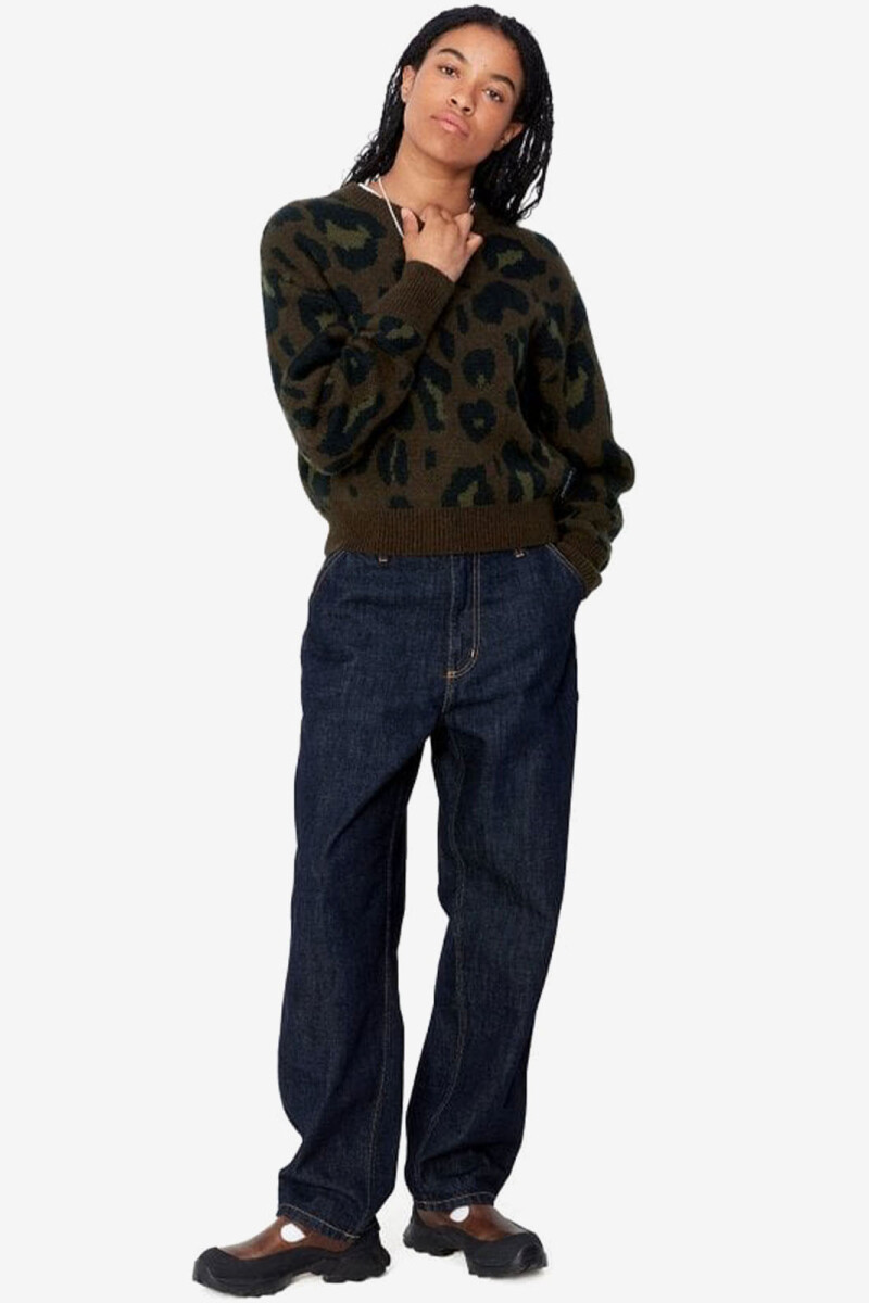 W' Merton Sweater Leopardo