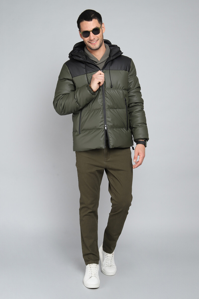 Campera Impermeable Arrow VERDE