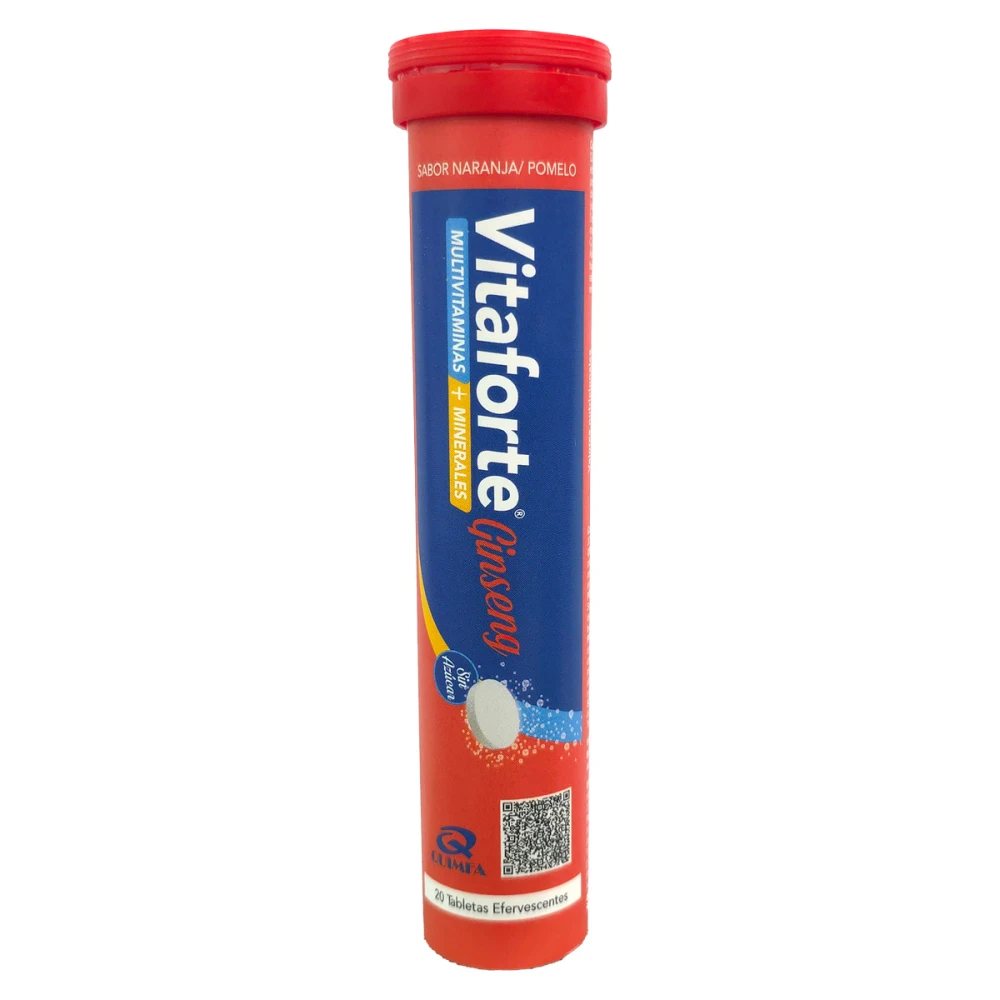 VITA FORTE GINSENG TUBO X 20 TABL. EFERV