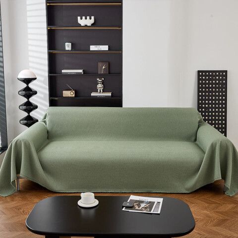 Manta sillón y cama 180x300cm verde