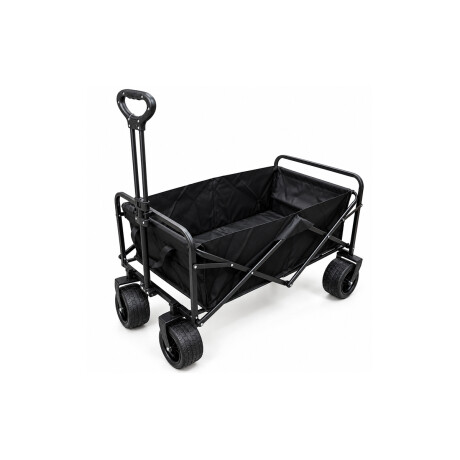 Carro de Playa plegable grande 88x57x99cm Negro