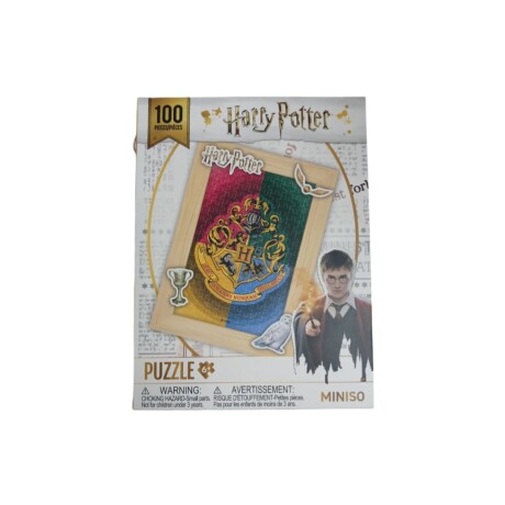 Puzzle escudos Hogwarts 100pcs Puzzle escudos Hogwarts 100pcs