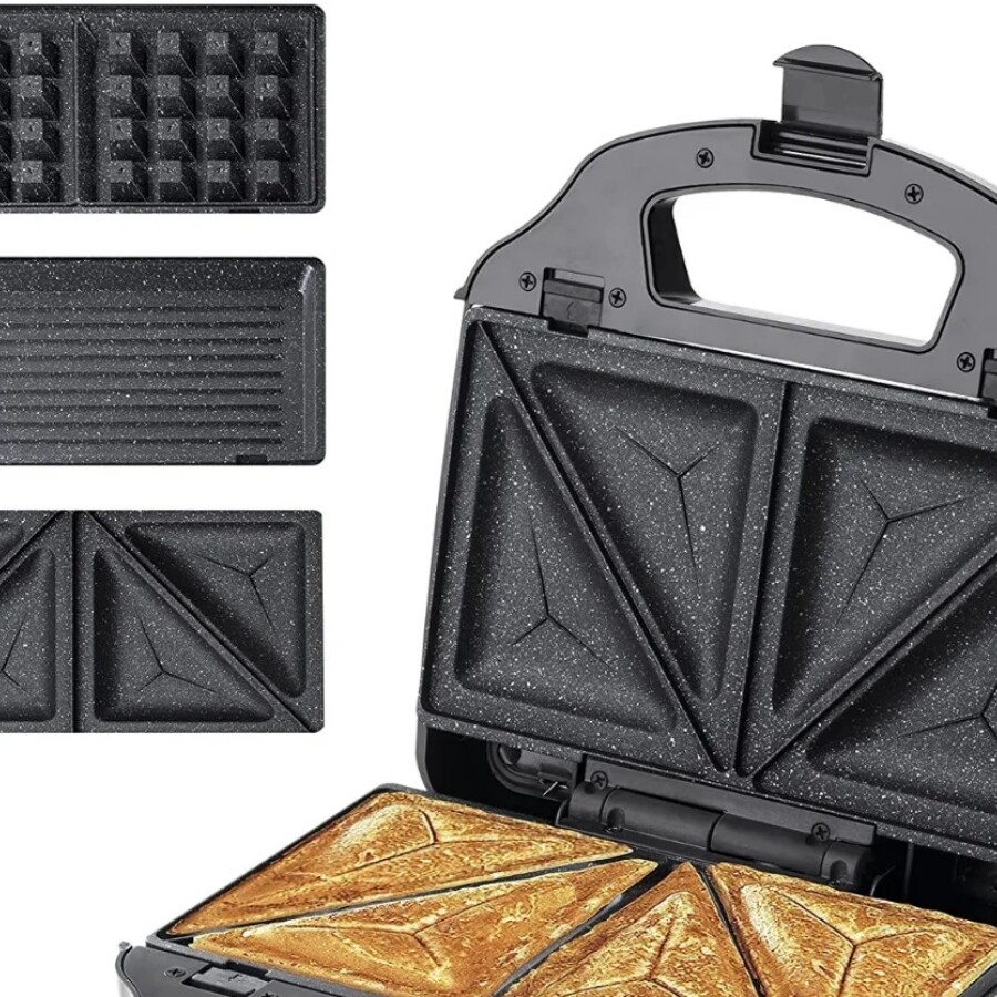 Sandwichera Ufesa SW7950 Cook & Fun 3 en 1 Sandwichera Ufesa SW7950 Cook & Fun 3 en 1