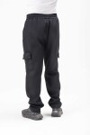 Pantalon Cargo Liso Negro