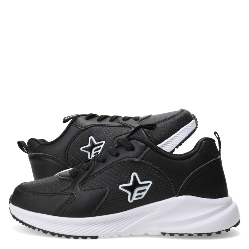 Championes de Niños Footy Atlantis Negro - Blanco