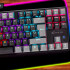 Teclado Gamer Mecánico RGB Xtrike Me GK-989B Anti-ghosting Color Negro