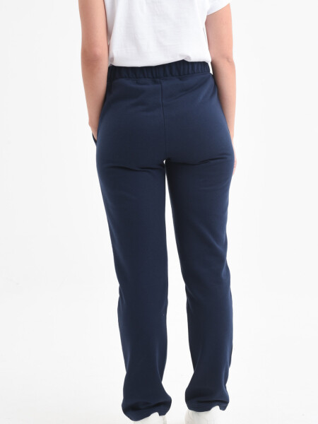Pantalón deportivo recto Azul