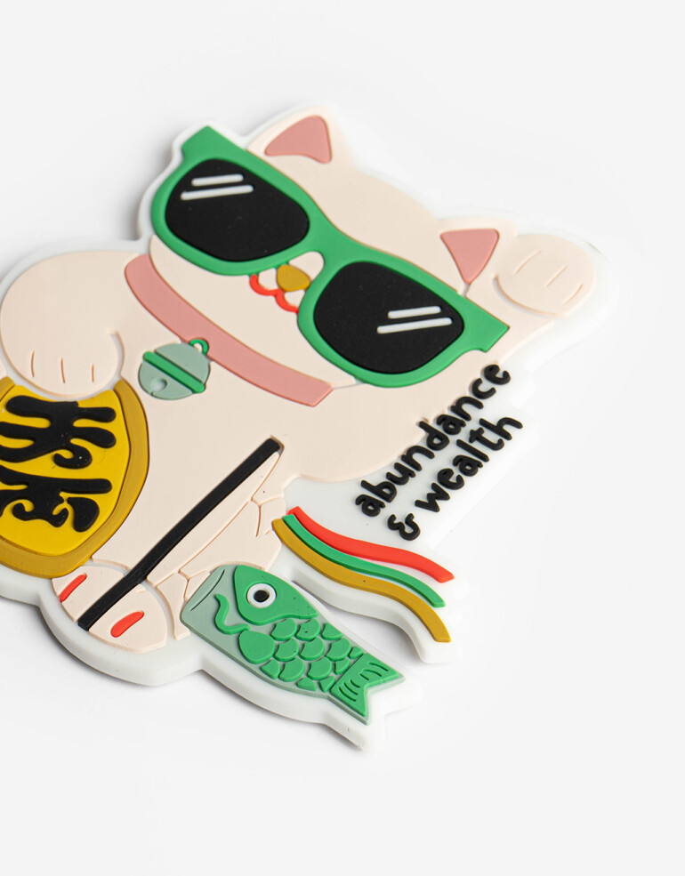 Rega Varios Imán Decorativo "lucky Cats" - Combinacion Multicolor