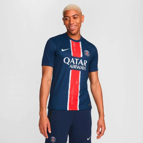 Remera Paris Saint-Germain 2024/25 Stadium Camiseta Oficial de Hombre Azul