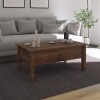 Mesa De Living Rustica Nogal Grande 020n Mesa De Living Rustica Nogal Grande 020n