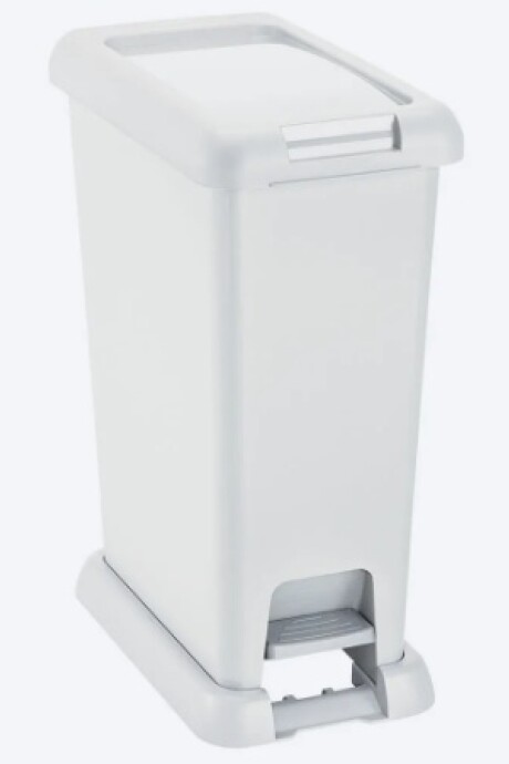 Basurero Pedal 35l Blanco Basurero Pedal 35l Blanco