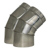 Par de codos 5" acero inoxidable Par de codos 5" acero inoxidable