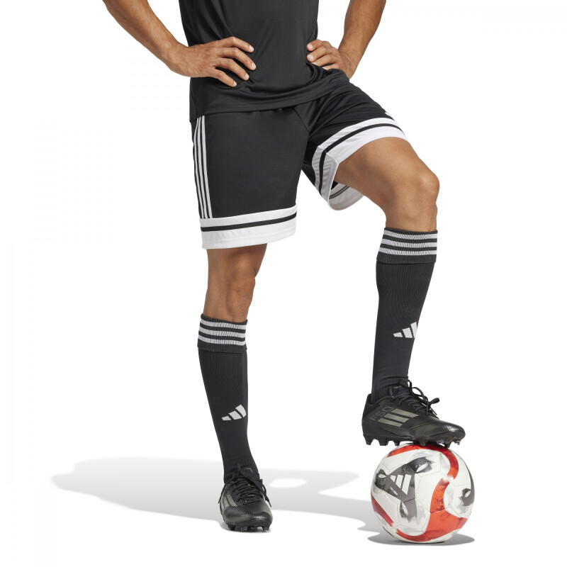 SHORT ADIDAS SQUADRA 25 Hombre JH3402 Negro-blanco