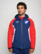 CAMPERA CRAFTED Nacional Hombre Azul Marino, Rojo, Blanco