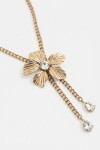 COL FLOWER CHARM Dorado