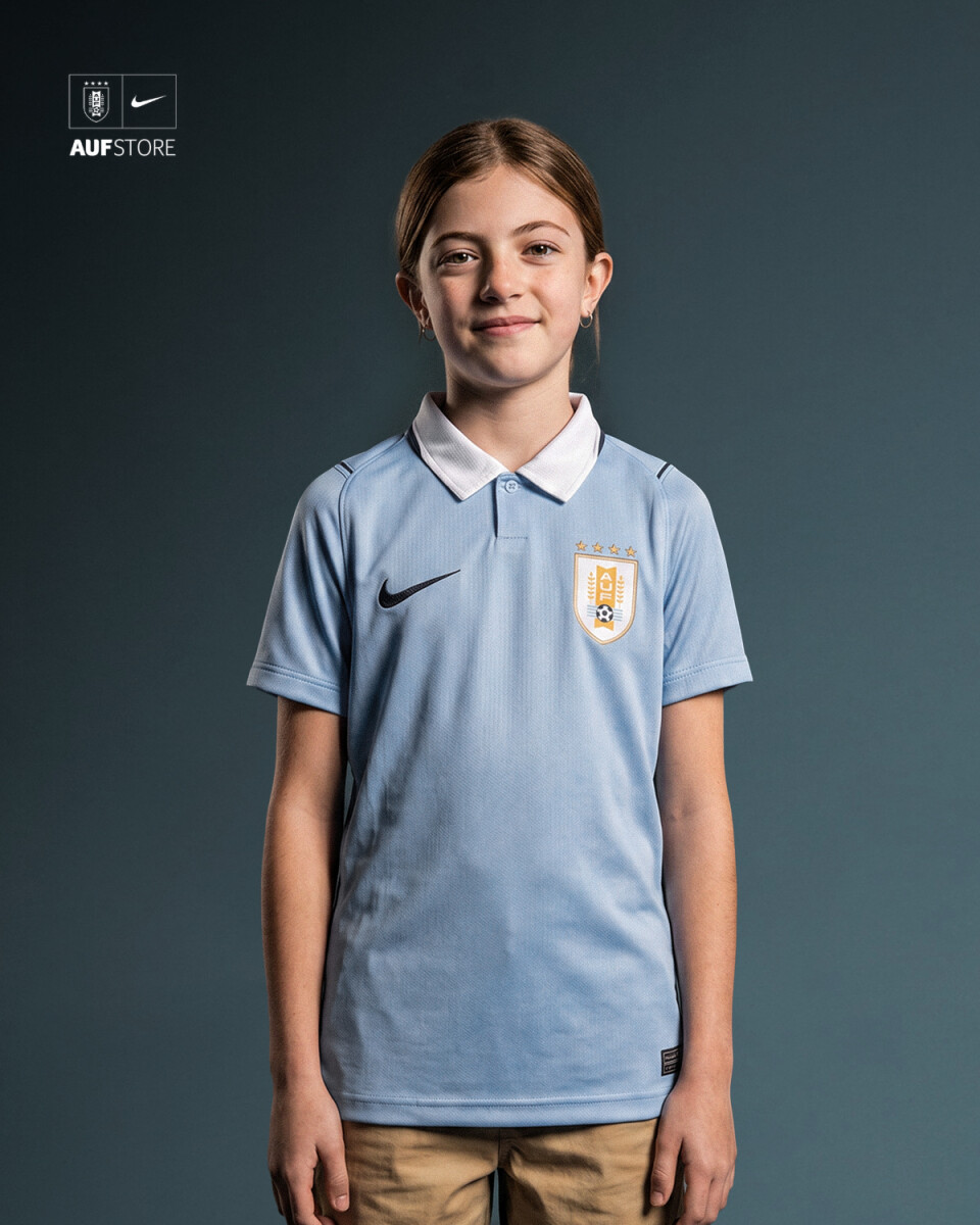Camiseta Titular Uruguay Nike Stadium– Infantil 2026 