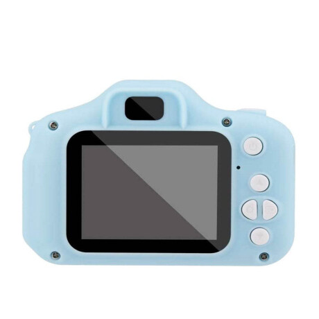 Mini Camara Digital HD Infantil C/Juegos Memoria 32gb Celeste