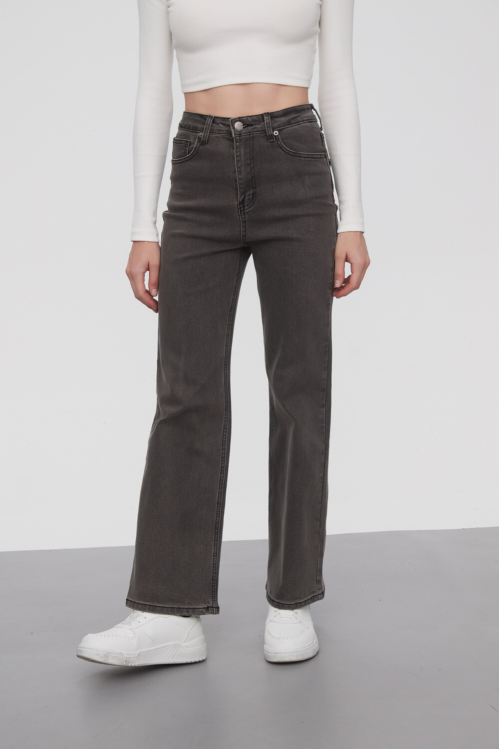 Pantalon Bay Gris Medio