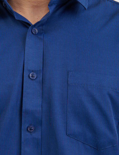 012577 CAMISA HARRINGTON LABEL Azul Oscuro