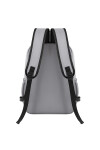 Mochila con cartuchera Trendy Gris