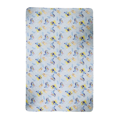Acolchado Infantil Bluey 1 Plaza 100% Microfibra