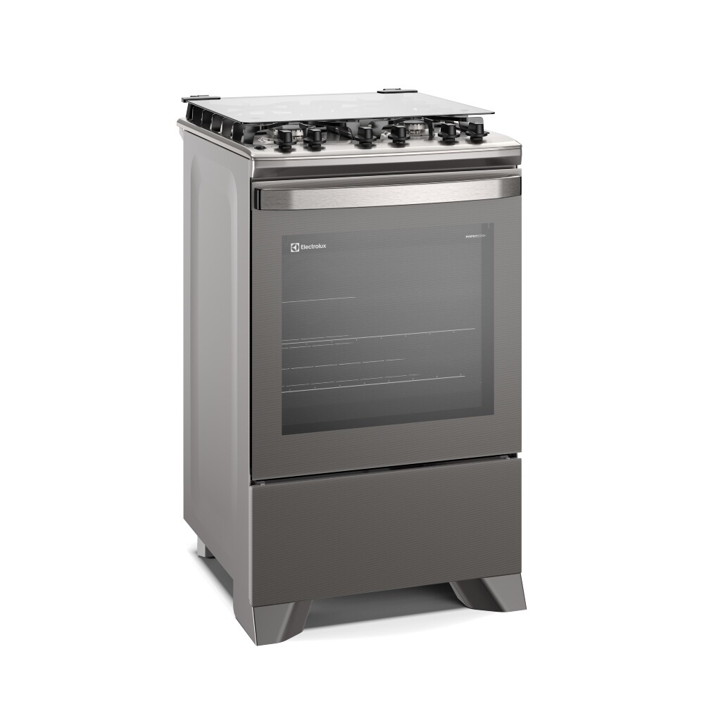 Cocina 4 Hornallas Inox Acero inoxidable