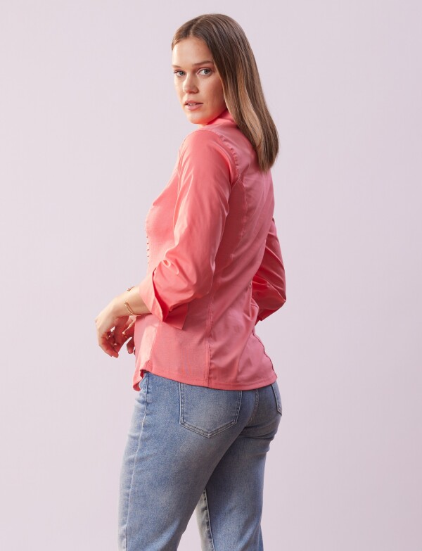 Camisa Tablitas CORAL