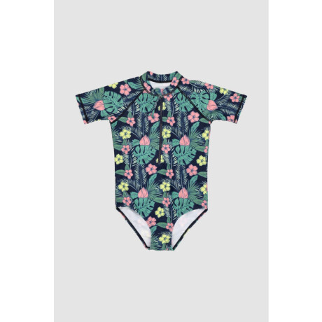 Malla manga corta kite 2-16a Azul piedra