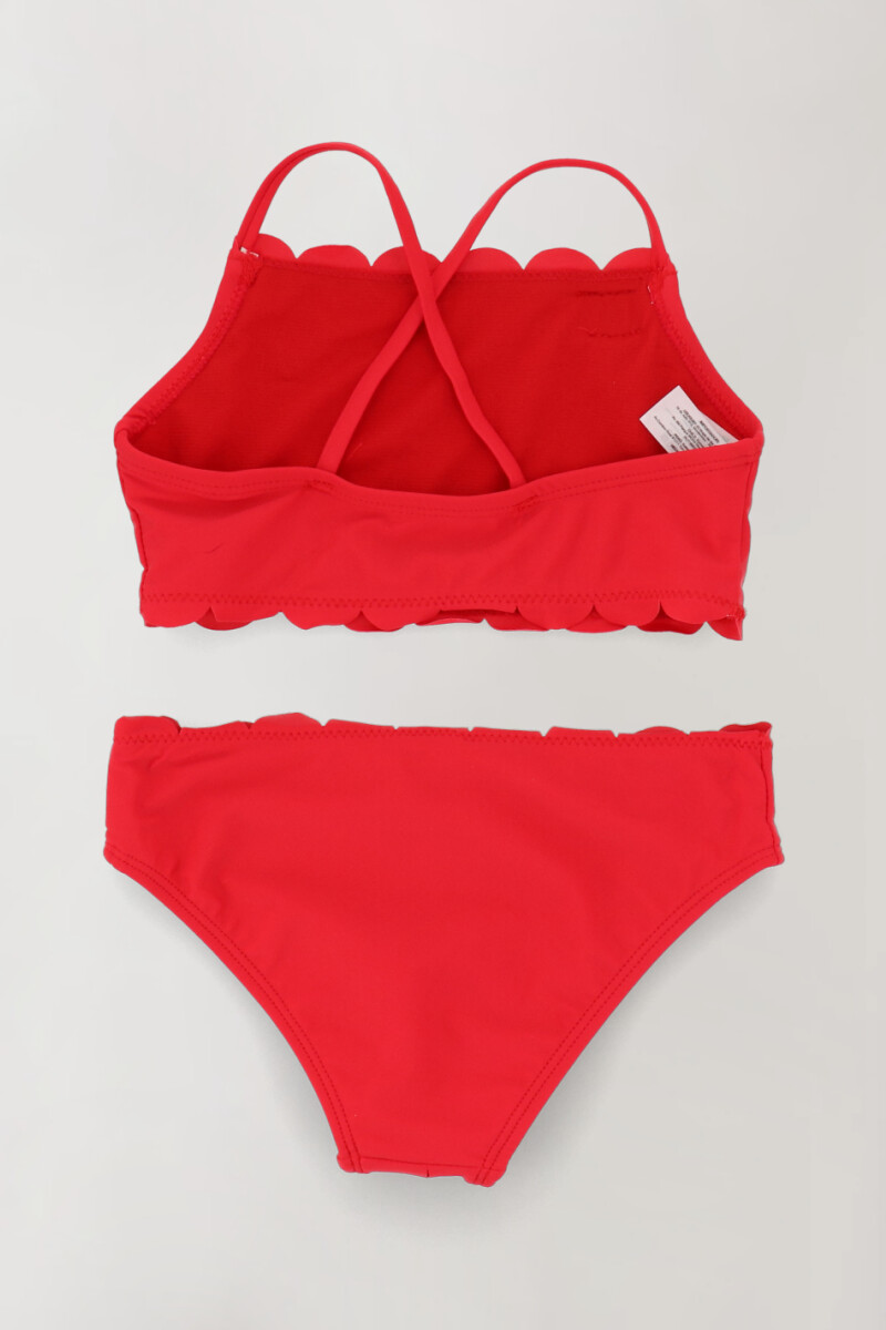 Bikini olas 2-10 a Rojo