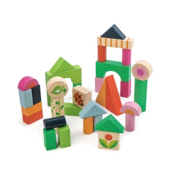 Tender Leaf Toys Bloques Apilar Juguete Madera Niños Tender Leaf Toys Bloques Apilar Juguete Madera Niños
