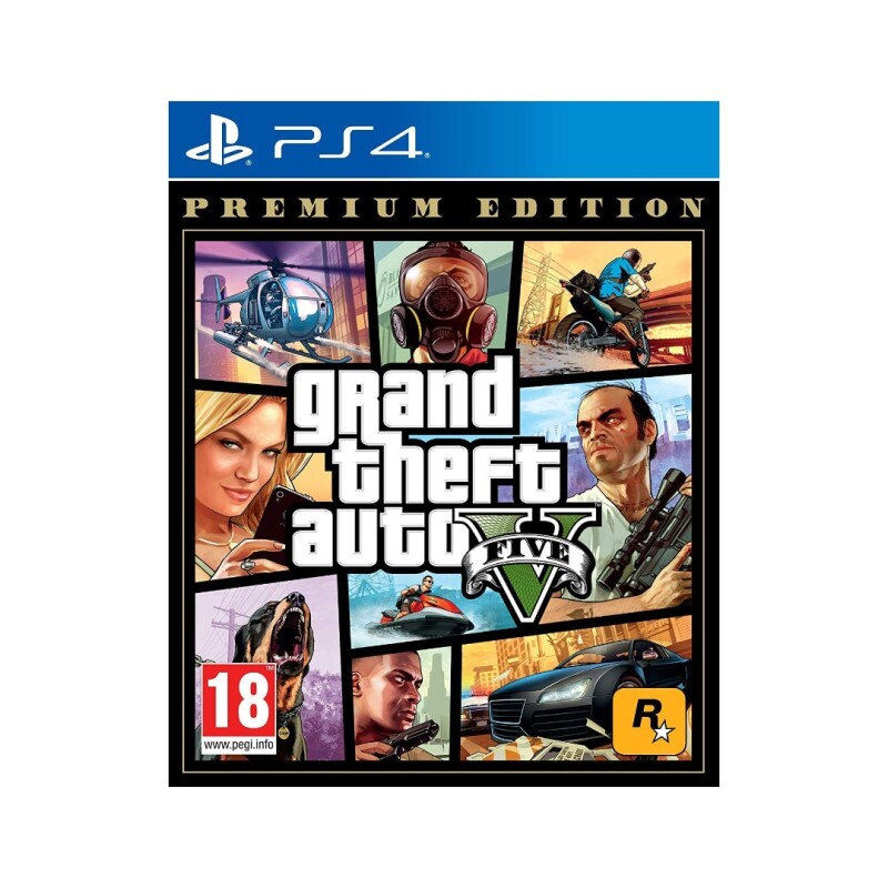 PS4 Gta V Premium Edition - CD PS4 Gta V Premium Edition - CD