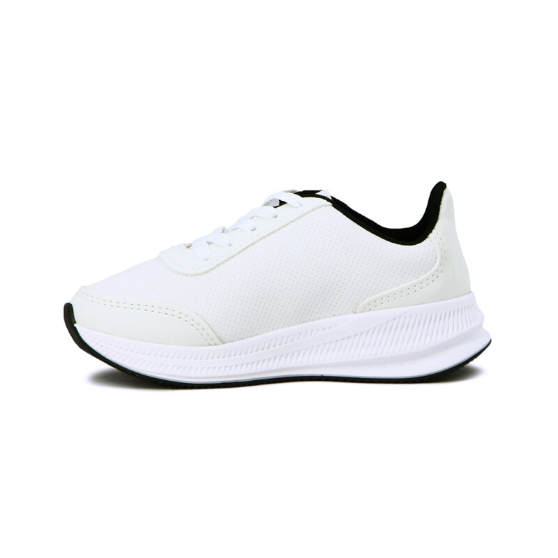 Molekinho Calzado Deportivo Niño Acordonado Blanco-negro