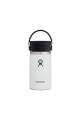 Wide Mouth With Flex Sip Lid 12 Oz. White