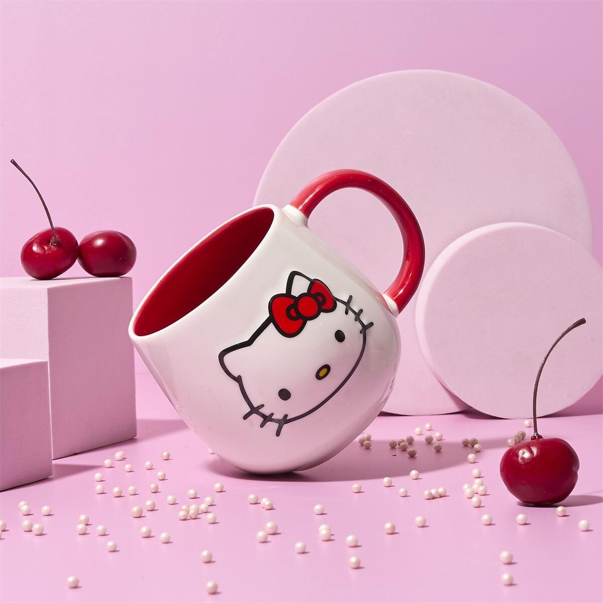45-HK - Taza De Ceramica 3d Hello Kitty 