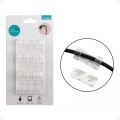 Organizador De Cables Clip Adhesivos de 12 Unidades Organizador De Cables Clip Adhesivos de 12 Unidades