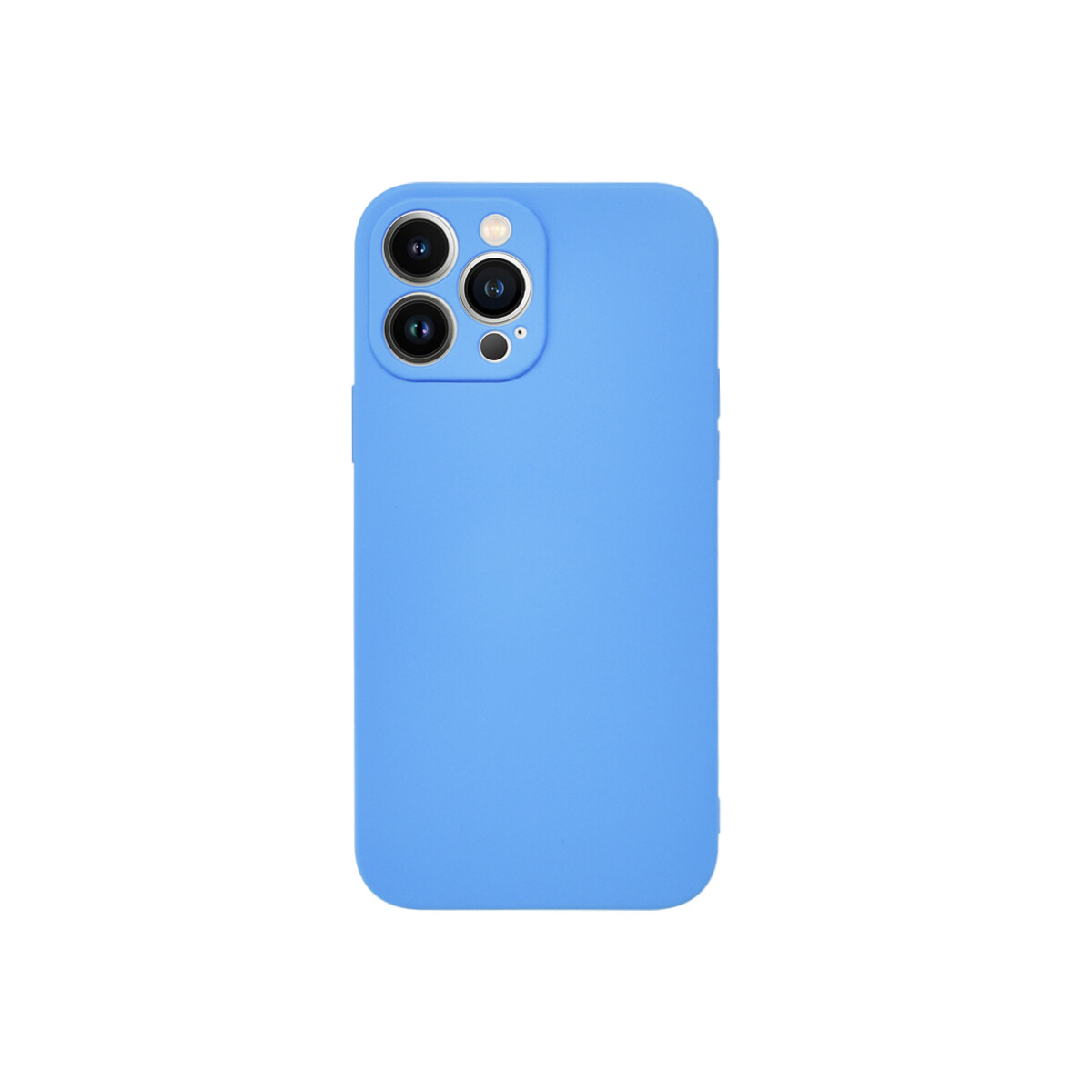 Protector para iPhone 13 Pro Max engomado celeste intenso 