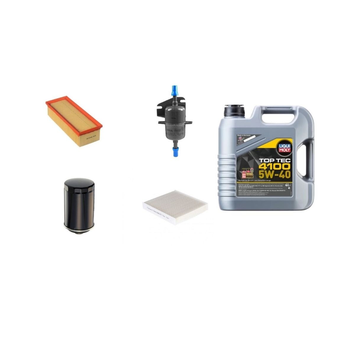 KIT DE FILTROS Y ACEITE 5W40 LIQUI MOLY 