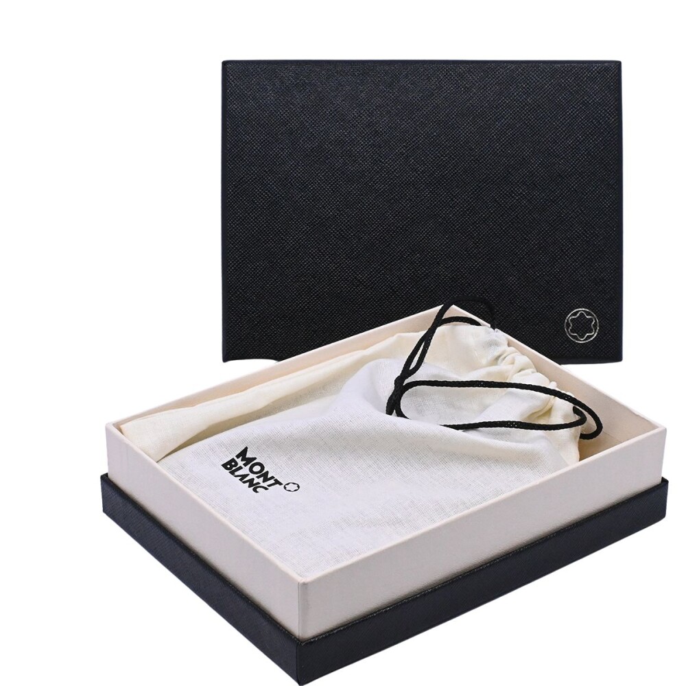 Montblanc billetera Sartorial 130825 usada color bordeaux con estuche Montblanc billetera Sartorial 130825 usada color bordeaux con estuche