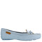 Zapatos de Mujer Bottero Mocasin c/moñita Azul Pastel