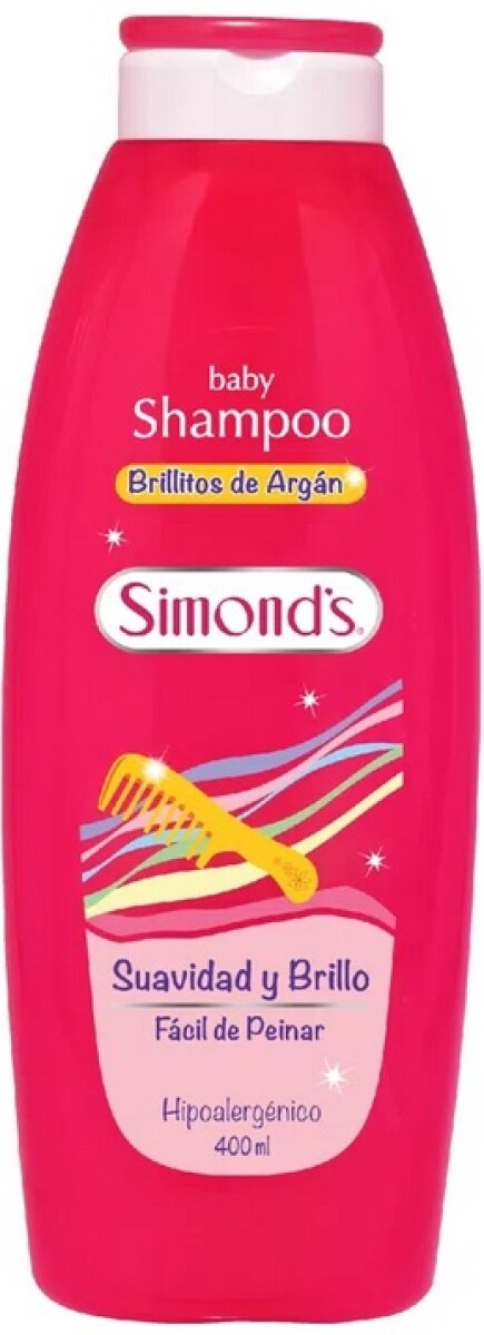 SHAMPOO SIMONDS BABY 400 ML BRILLITOS DE ARGAN 