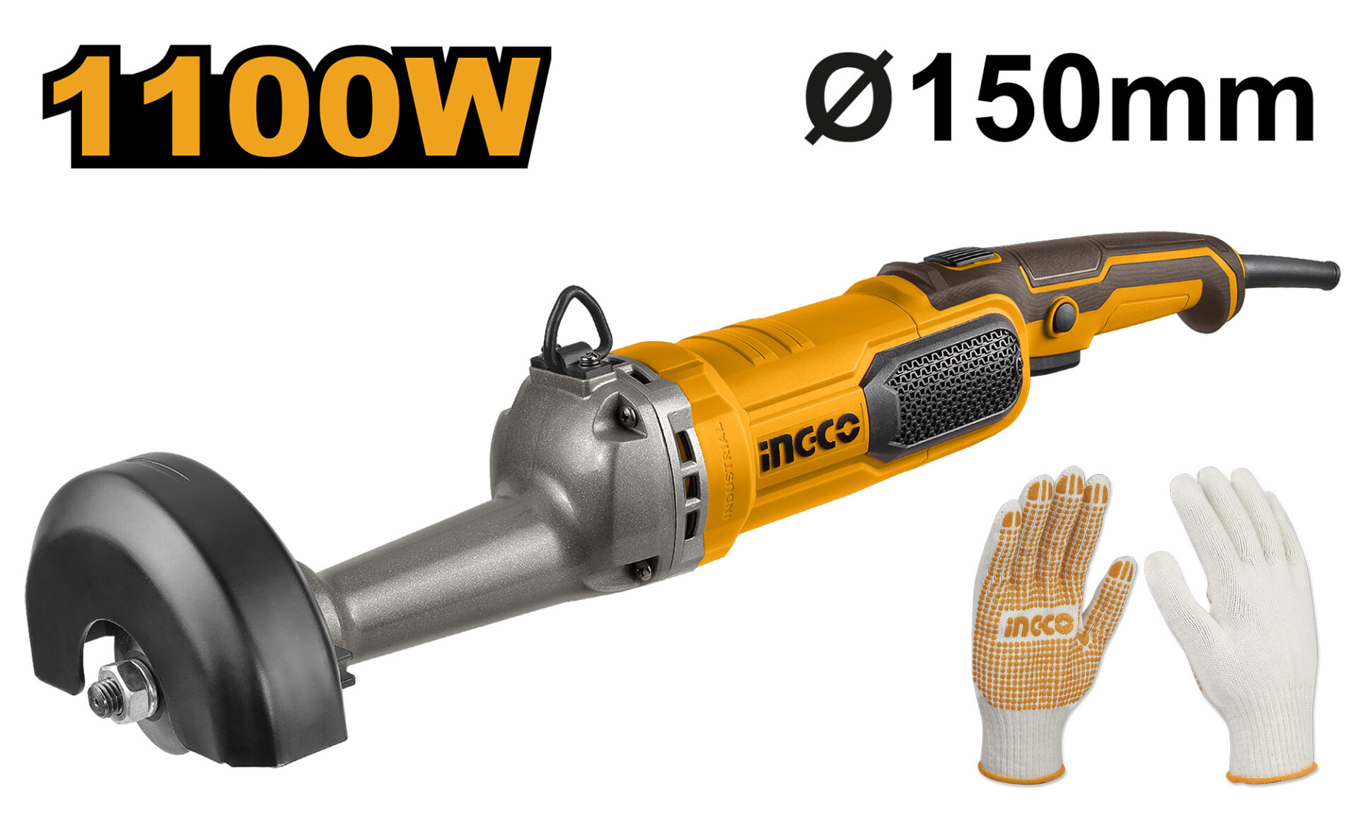 AMOLADORA RECTA 1100W 150MM INGCO SG11008 