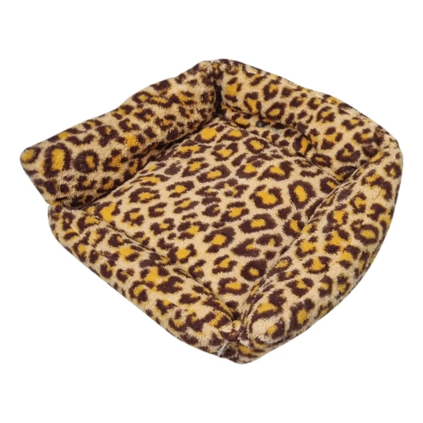 Cama Colchon Perro Gato Mascota Grande Cuadrado M Lavable Ax Variante Diseño Animal Print