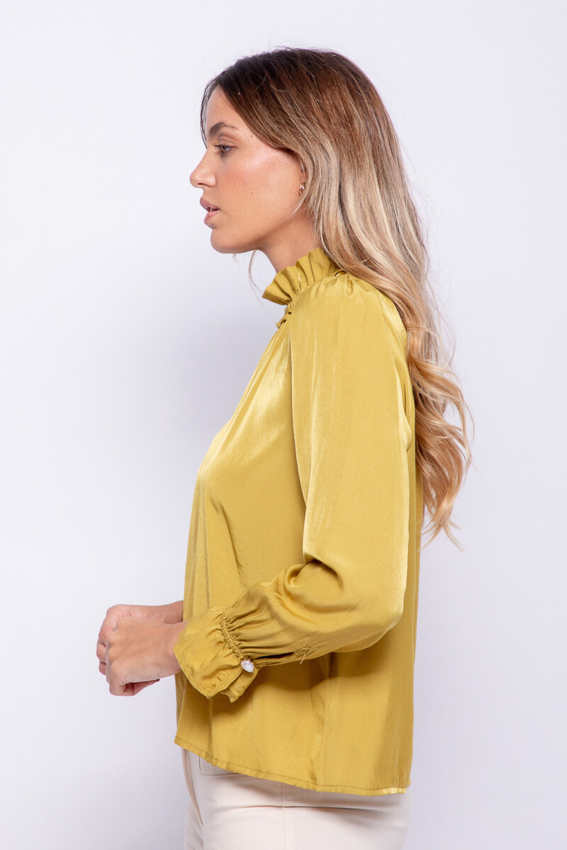 BLUSA CLAVELINA Verde Oliva