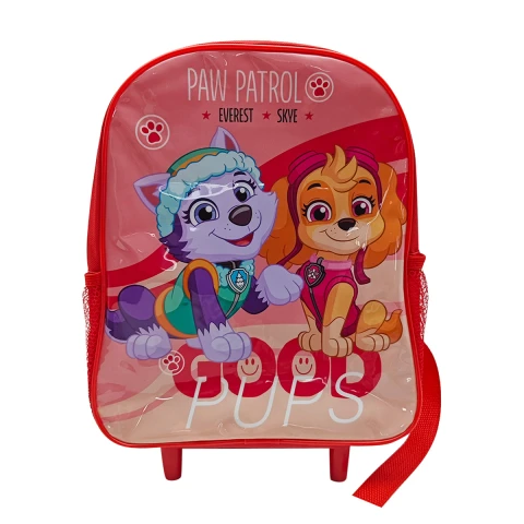 Mochila Infantil Paw Patrol con Carro 30 x 24 cm U