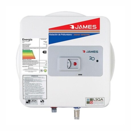 Calefón Termotanque James De Acero 20 Lt. de Salida Inferior Calefón Termotanque James De Acero 20 Lt. de Salida Inferior