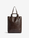 Shopper Shopper Con Doble Asa - Marron Chocolate