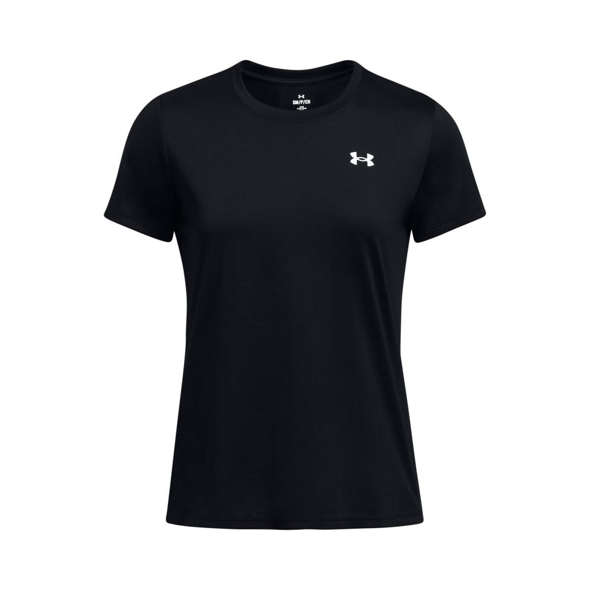 Remera Under Armour TECH SSC SOLID de Mujer - 231-001N110 - Negro 
