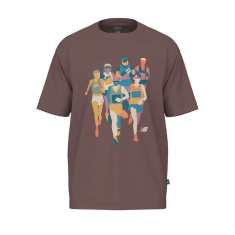 Remera Athletics System That Runs de Hombre Multicolor