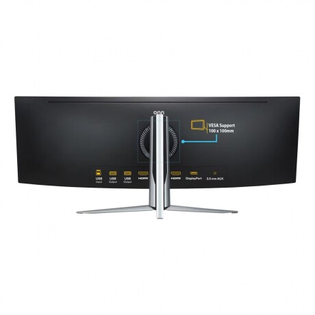 Monitor Gamer Curvo ONN 100133225 49' FHD 144Hz Retroiluminación LED RGB Programable Monitor Gamer Curvo ONN 100133225 49' FHD 144Hz Retroiluminación LED RGB Programable
